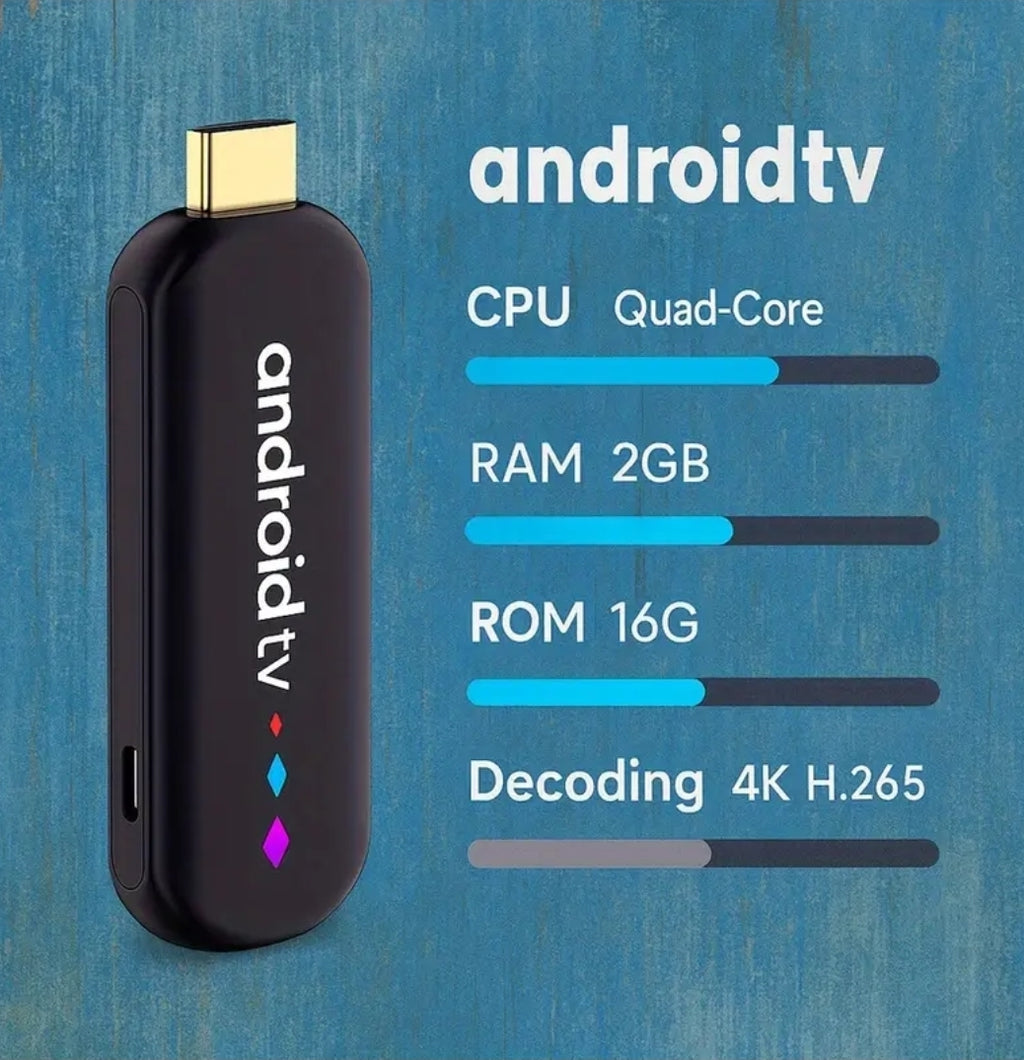 Android 14 TV Stick 4K