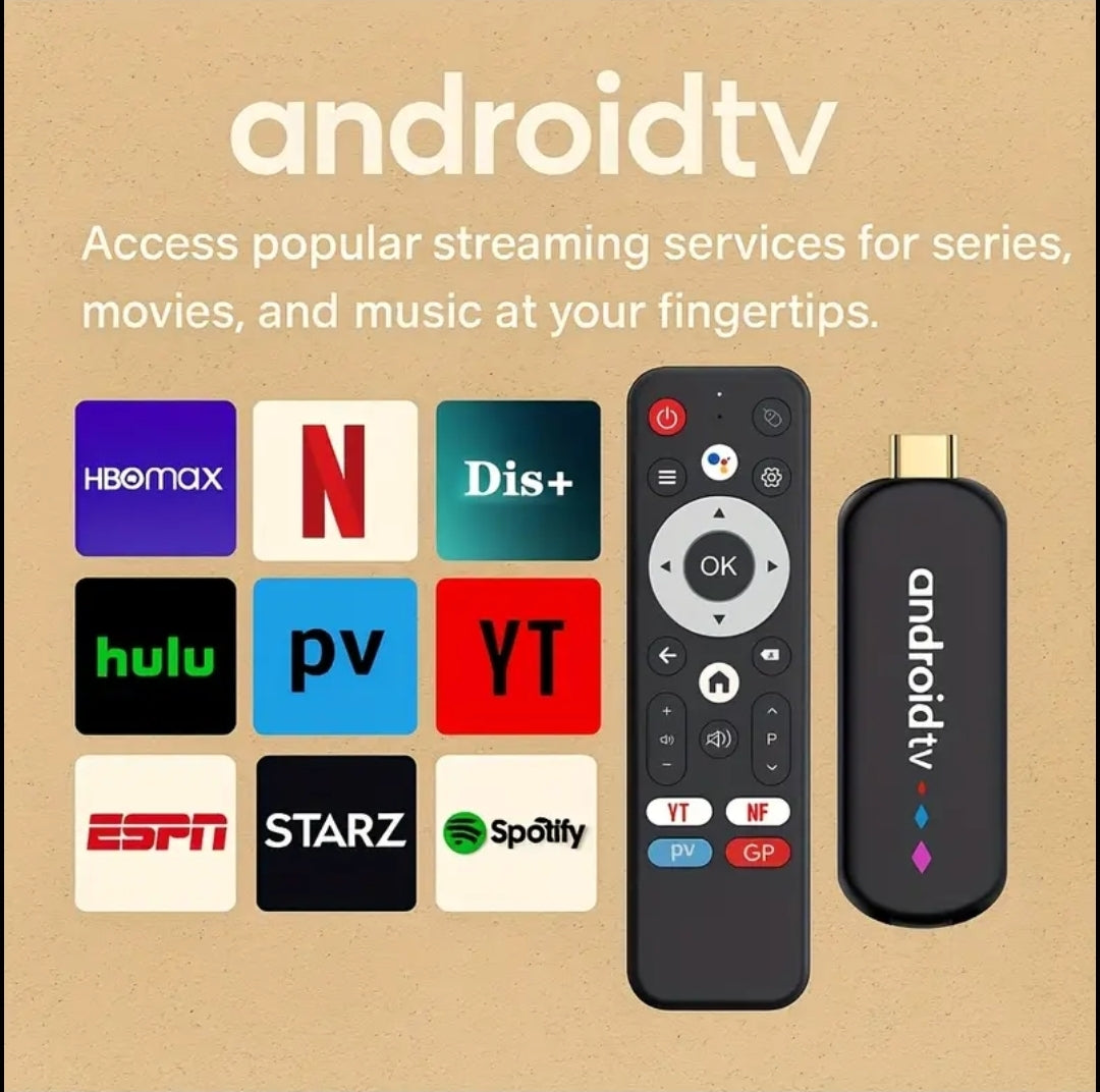 Android 14 TV Stick 4K