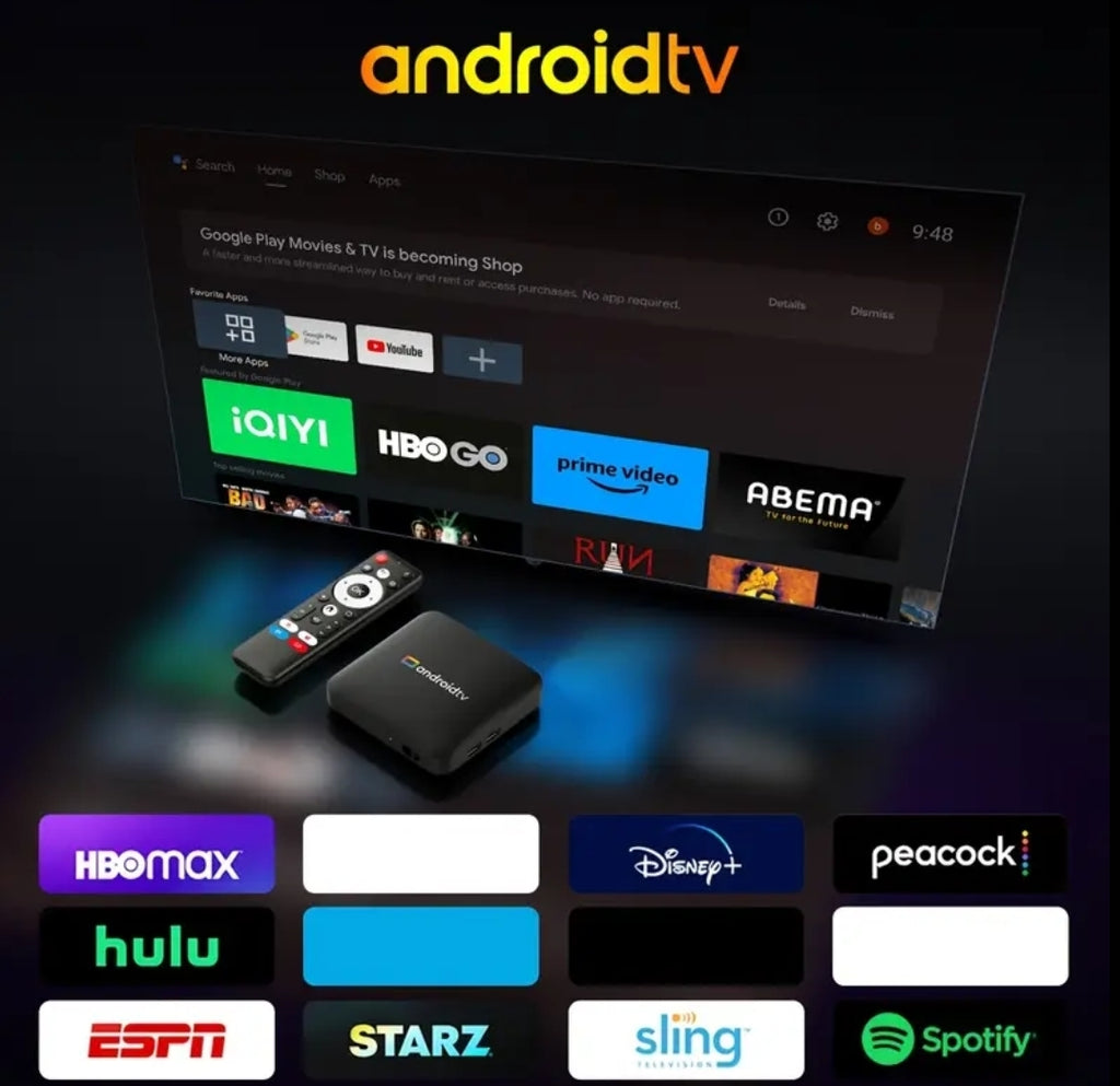 Android 14.0 TV Box z 2GB+8GB Pamięci, obraz 4K